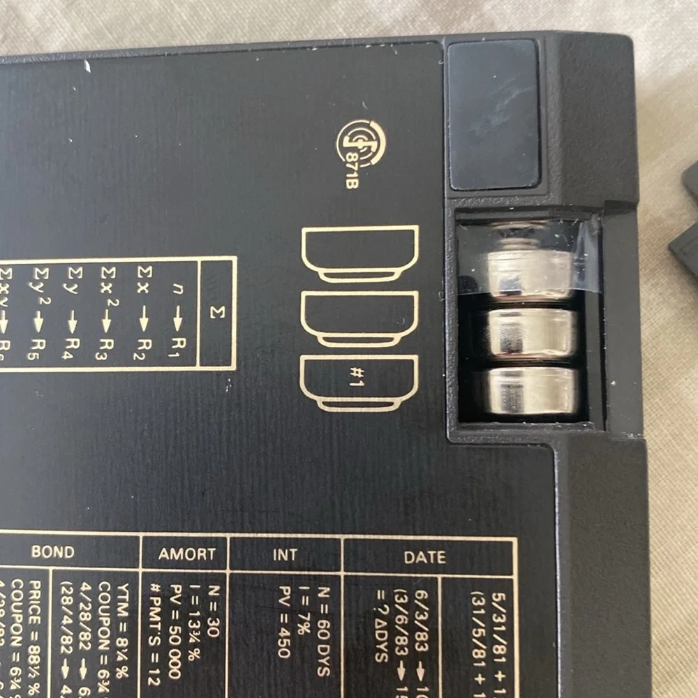 Hewlett-Packard Vintage(1987) HP 12C Financial Calculator 2747A51096.Made in USA
